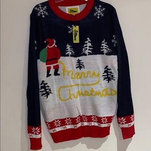 Tipsy Elves Funny Christmas Sweater - Santa Peeing